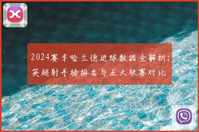 2024赛季哈兰德进球数据全解析：英超射手榜排名与五大联赛对比